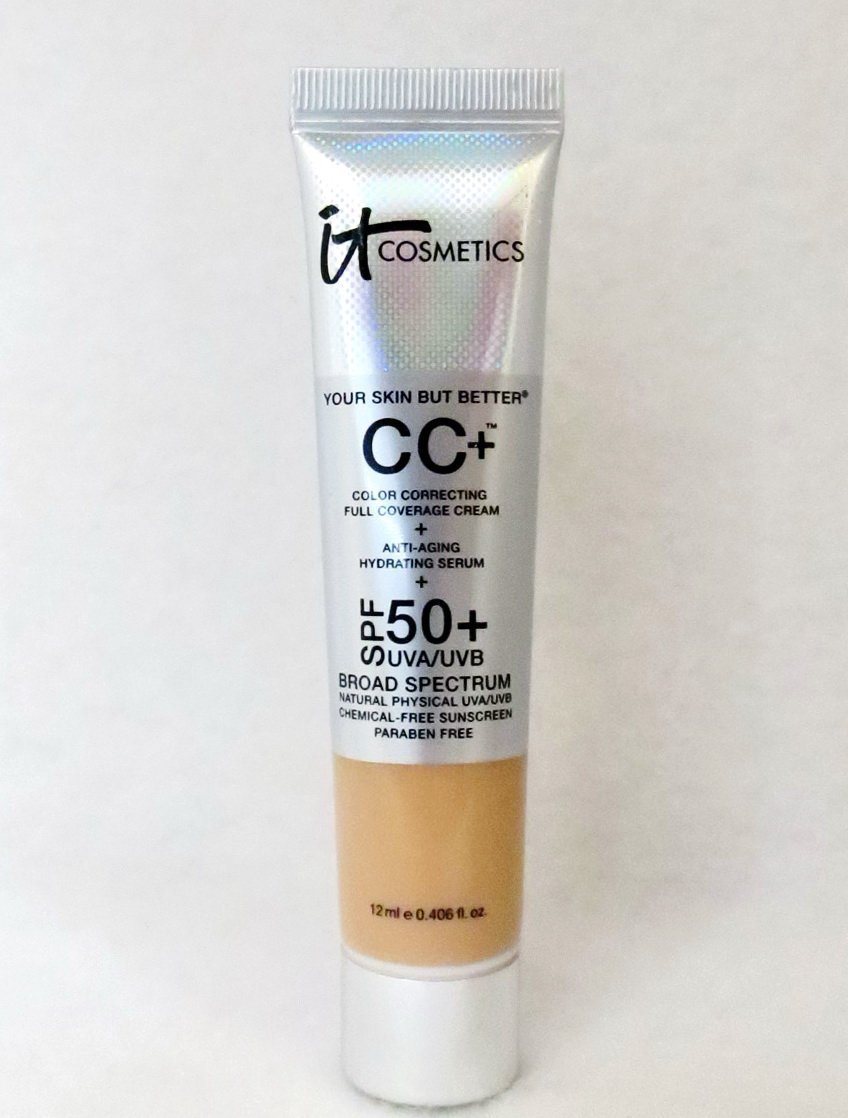 It Cosmetics Your Skin But Better CC Cream with SPF 50 Medium 0.406 Ounce Travel Size - Glumech