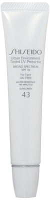 Shiseido Urban Environment Tinted UV SPF 43 Protector Broad Spectrum for Face, No. 2, 1.10 Ounce - Glumech