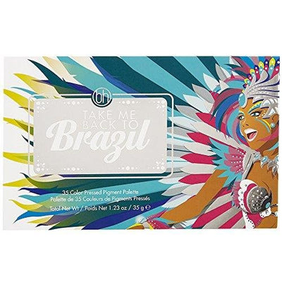 Take Me Back to Brazil 35-Color Pressed Pigment Palette by BH Cosmetics - Glumech