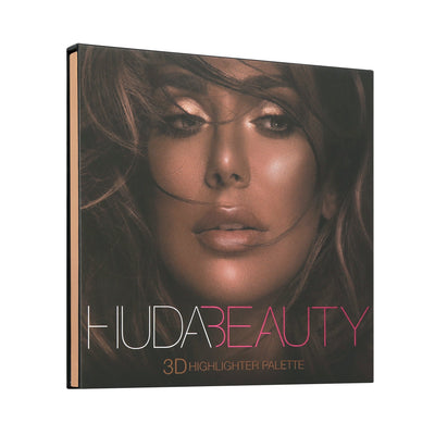 Huda Beauty 3D Highlighter Palette ~ Bronze Sands Edition - Glumech