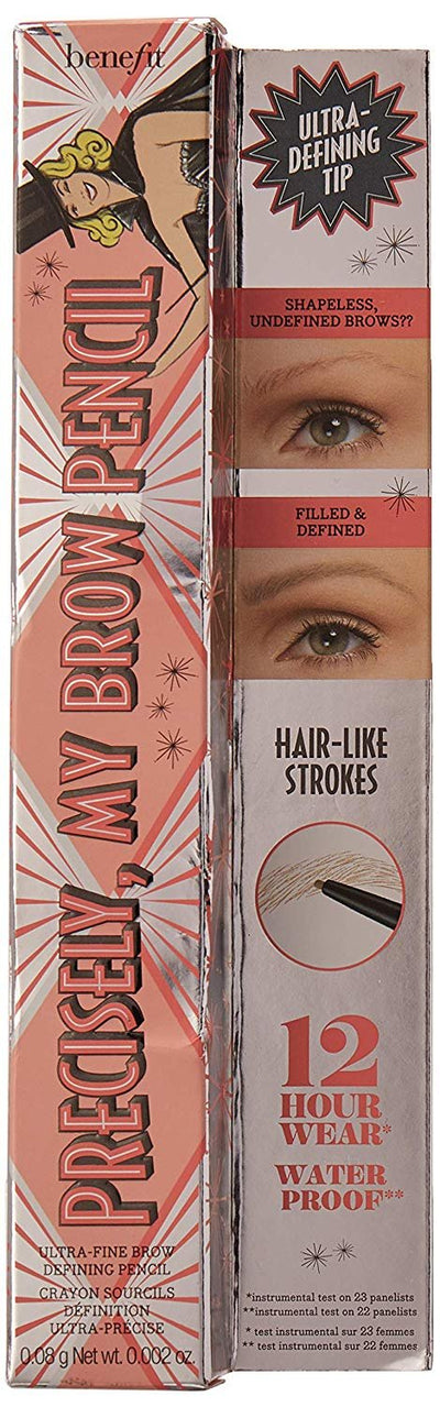 Benefit Precisely My Brow Pencil, Ultra Fine Brow Defining Pencil, Shade 1 - Cool Light Blonde, 0.08 Grams / 0.002 Ounces, Full Size (Full, 1)